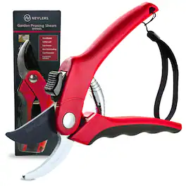Nevlers - Professional Stainless Steel Heavy-Duty Garden Bypass Pruning Shears