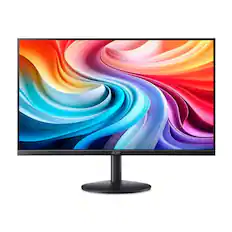 Front. Acer - Acer Essential SB243Y G0bi 23.8In Full HD IPS Monitor 120Hz 1920x1080 - Black.