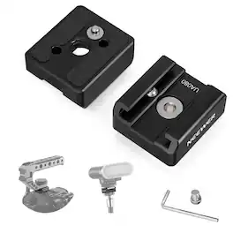 Neewer - Cold Shoe Adapter 2-Pack, 1/4" Screw, Anti-Off