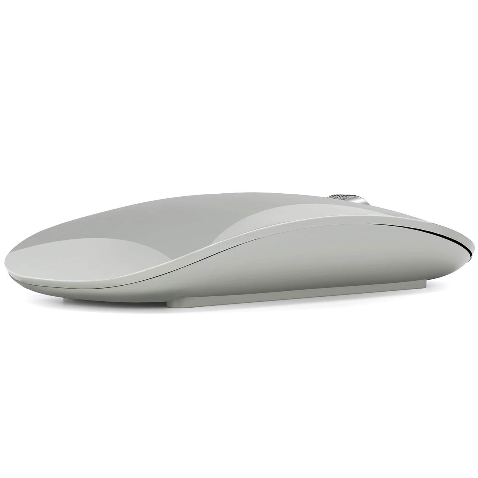 Cedar Assembly - M18 Mouse Rechargeable Wireless Triple Mode Computer Silent Mice Portable With Receiver And Type Adapter - Wireless - Gray