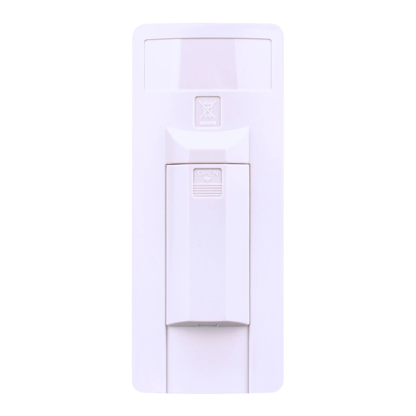 Back. ZdalaMit - Replacement Remote A75C04239 fit for Panasonic Air Conditioner AC A/C CS-U35TKR CS-Z25TKR A75C03580 - White.