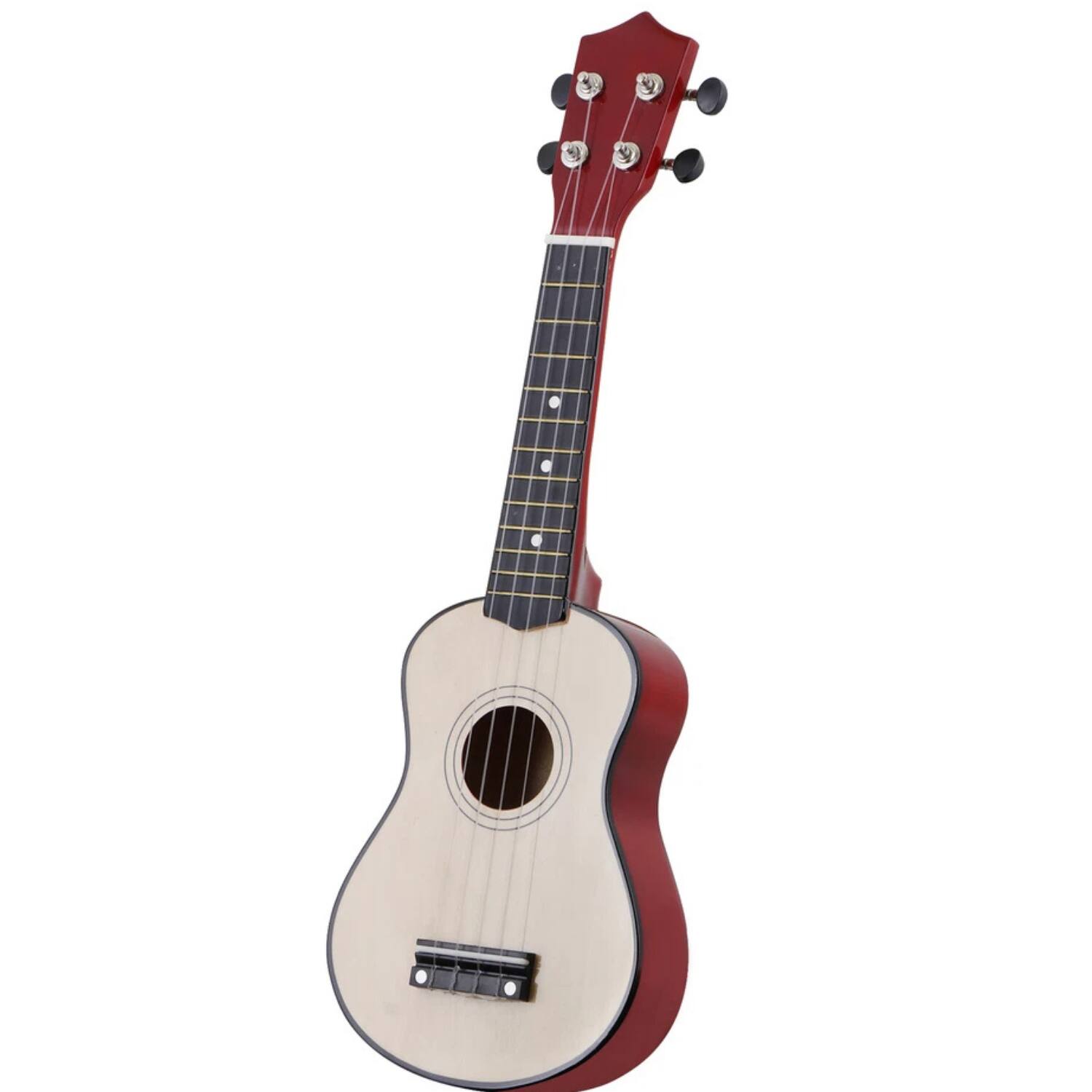 Front. Home Collection - Professional 21 Inch Soprano Ukulele for Beginners.
