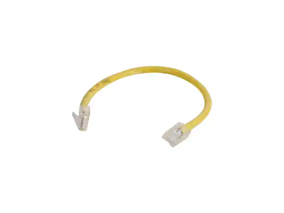 Front. Cables to Go - C2G 04174 Cat6 Cable - Non-Booted Unshielded Ethernet Network Patch Cable, Yellow (6 Feet, 1.82 Meters).
