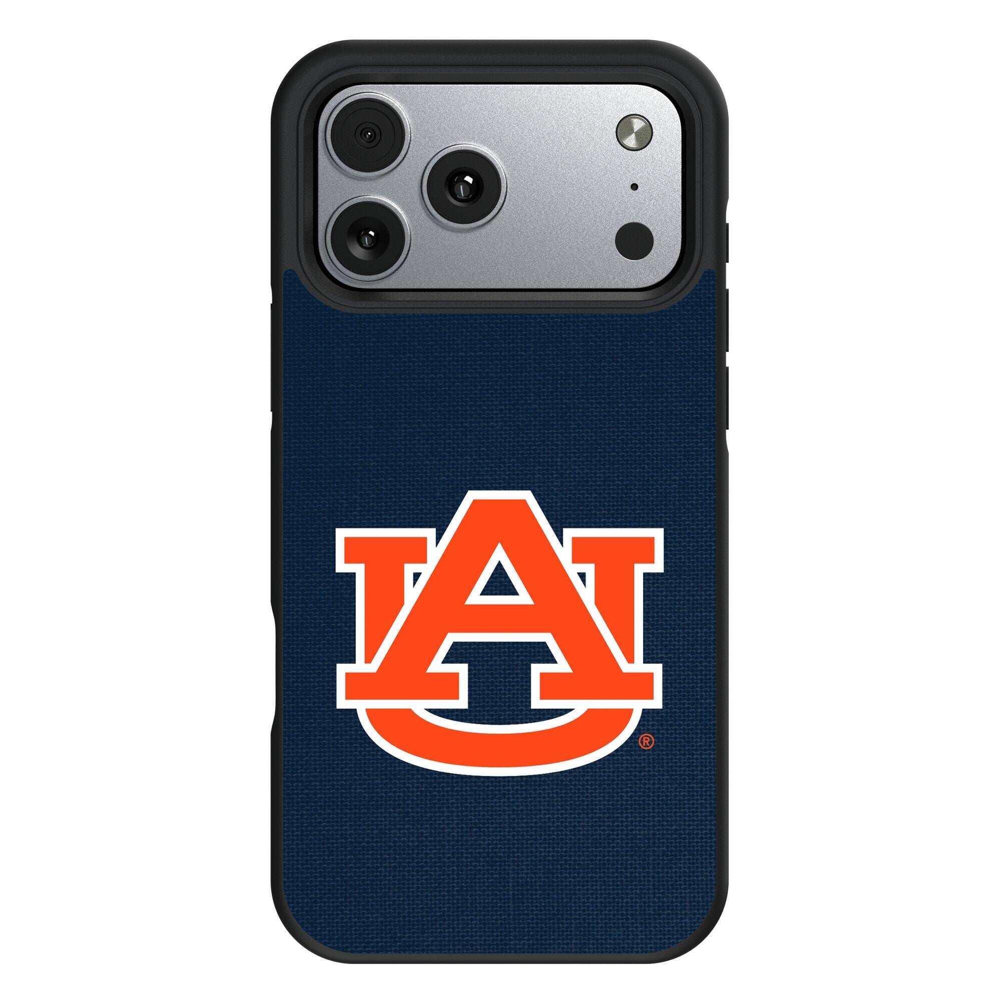Front. Keyscaper - Auburn Tigers Bump Case with 8.2ft Drop Protection - 15 Plus - Multicolor.