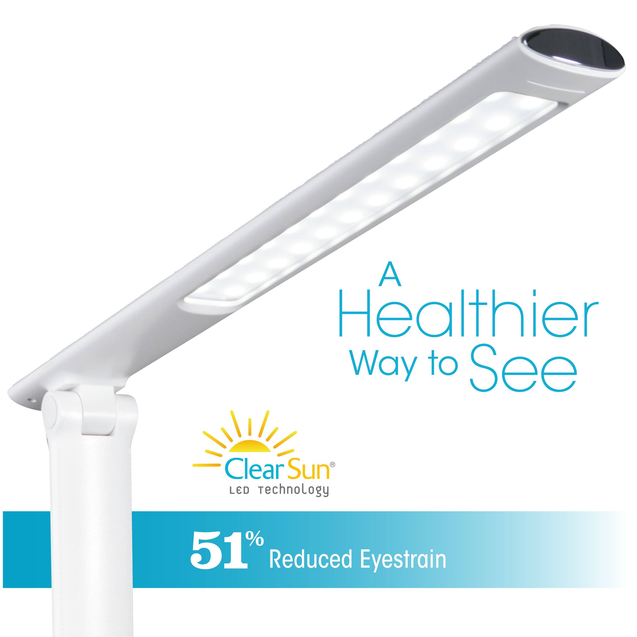 A Healthier Way to See: Clear Sun LED Technology 51% Reduced Eyestrain