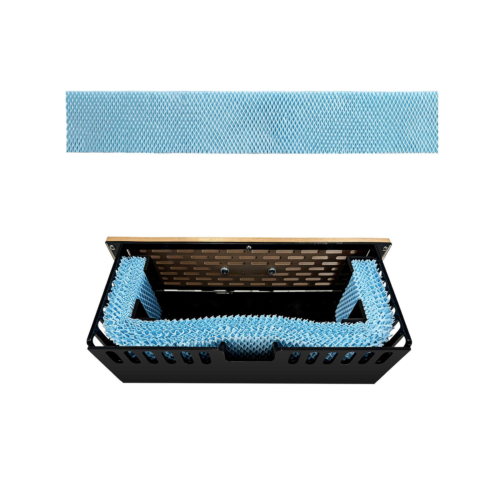 Front. VEVOR - Humidifier Replacement Filter, Single Pack Humidifying Pad Compatible with YC-88 Cigar Humidor Water Tank - Blue.