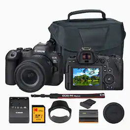 Canon - EOS R6 Mark II Mirrorless Camera with 24-105mm f/4-7.1 IS STM Lens Bundle