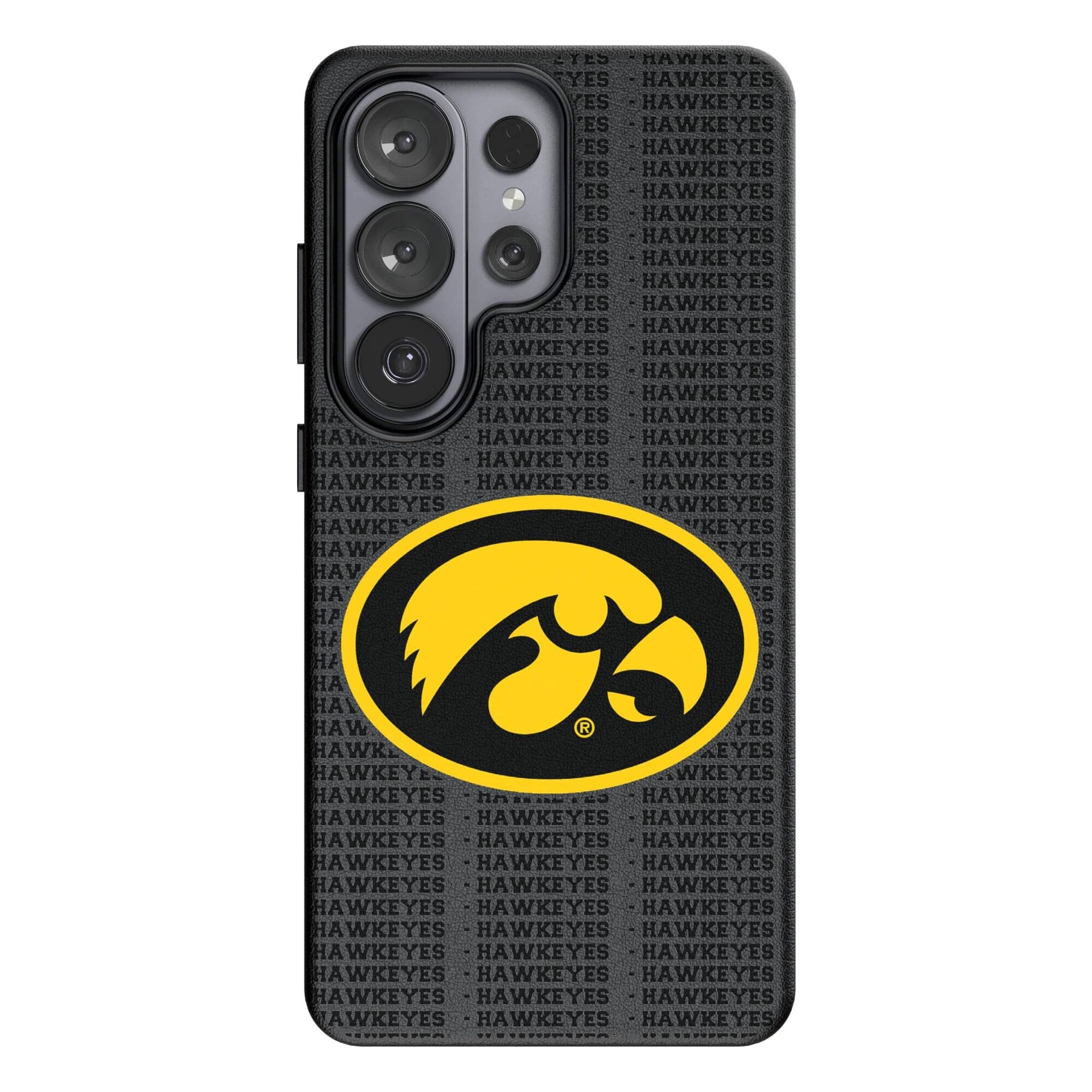 Keyscaper - NCAA - Iowa Hawkeyes Text Backdrop Galaxy Magnetic Bump Case - S25 Plus - Black price history on PriceWatchPro