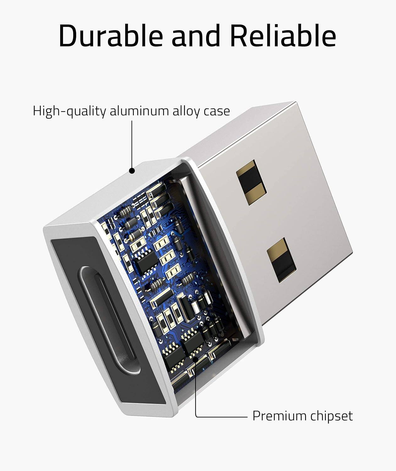 Durable and Reliable

High-quality aluminum alloy case

Premium chipset