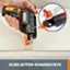 WORX SD WORX SLIDE ACTION CHANGES BITS