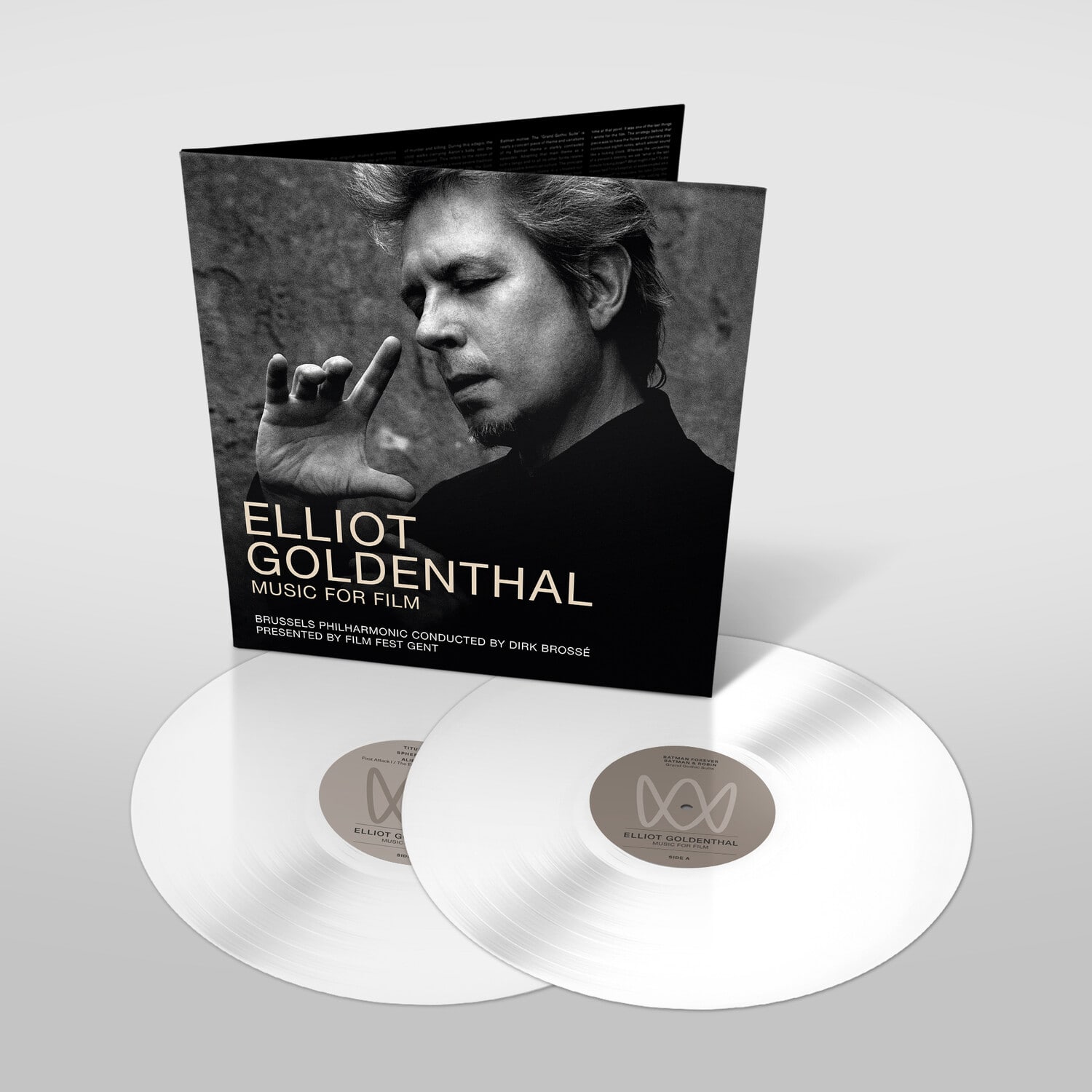 Elliot Goldenthal – Music For Film Vinyl Edition – White Vinyl in Gatefold Sleeve – VINYL LP