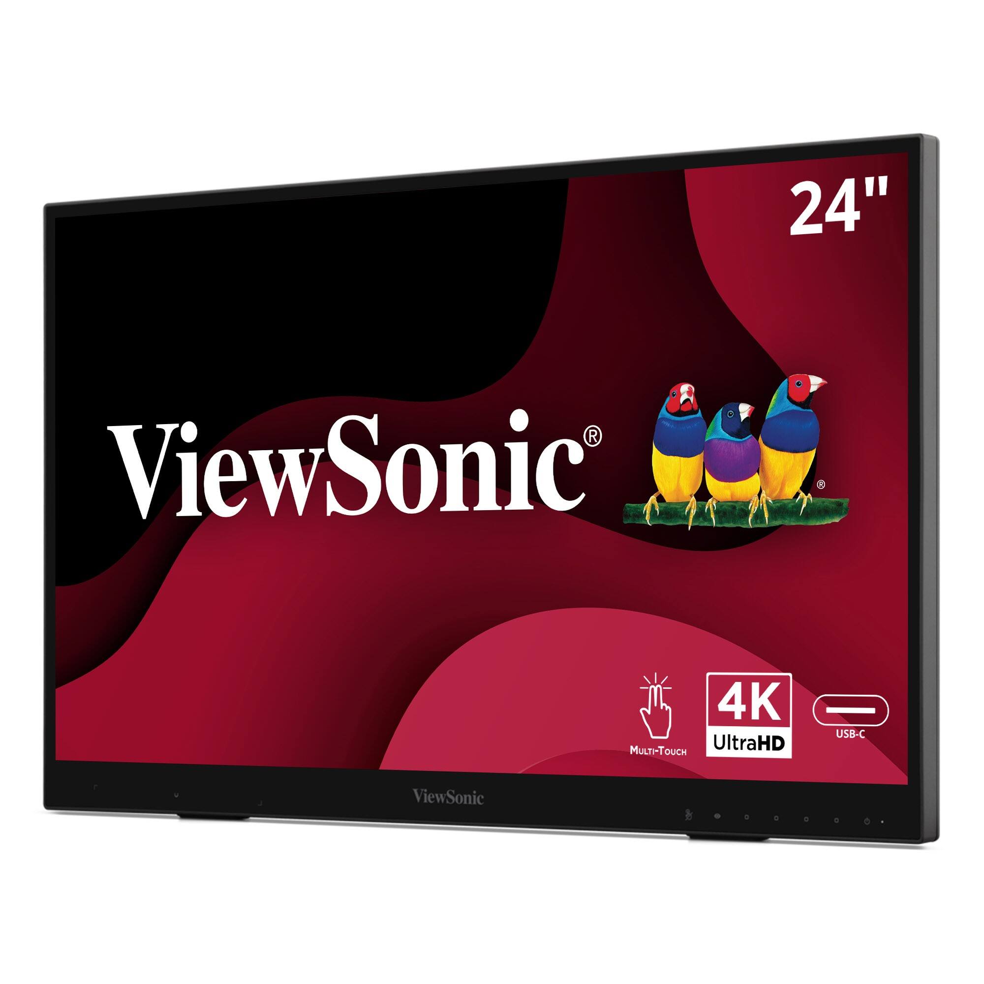 24" ViewSonic 4K UltraHD Multi-Touch USB-C