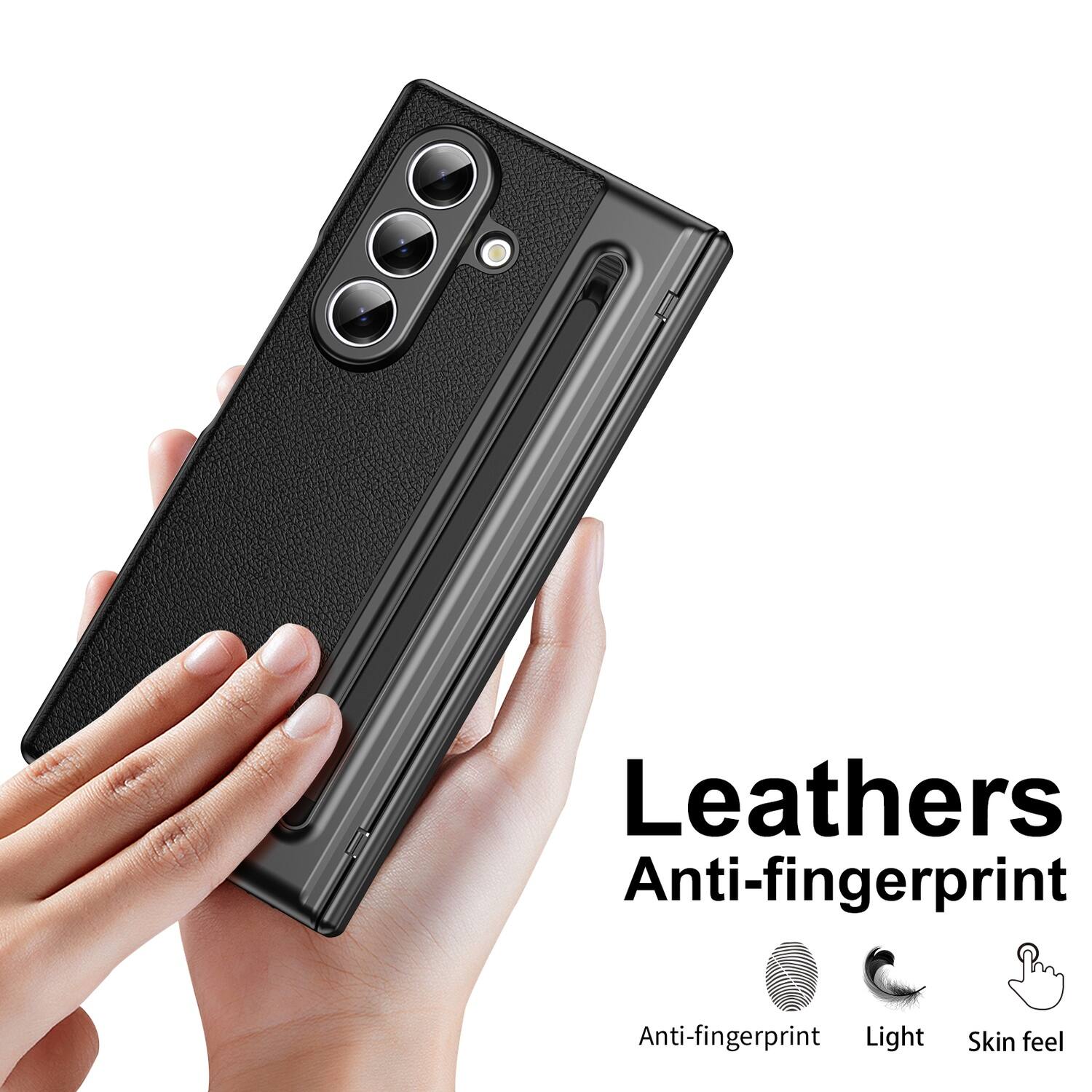 Leathers Anti-fingerprint  
Anti-fingerprint  
Light  
Skin feel
