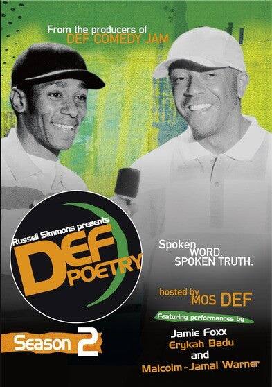 Front. Russell Simmons Presents Def Poetry Season 2 - DVD.