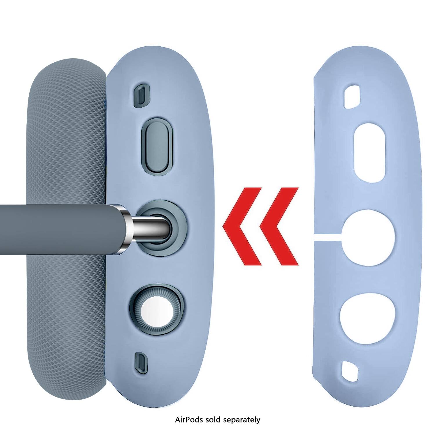 AirPods sold separately.