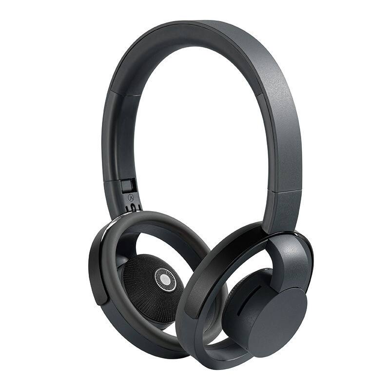 Alt View 1. Cluzine - Deep Bass Wireless Headphones, Suspension Design Gaming Headset with Stereo Sound and Open Structure - Silver Mist.