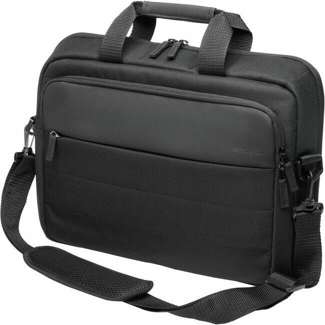 Kensington - Carrying Case for 15.6" to 16" Notebook - 600D Polyester, Polyurethane Exterior Material - 210D - Black