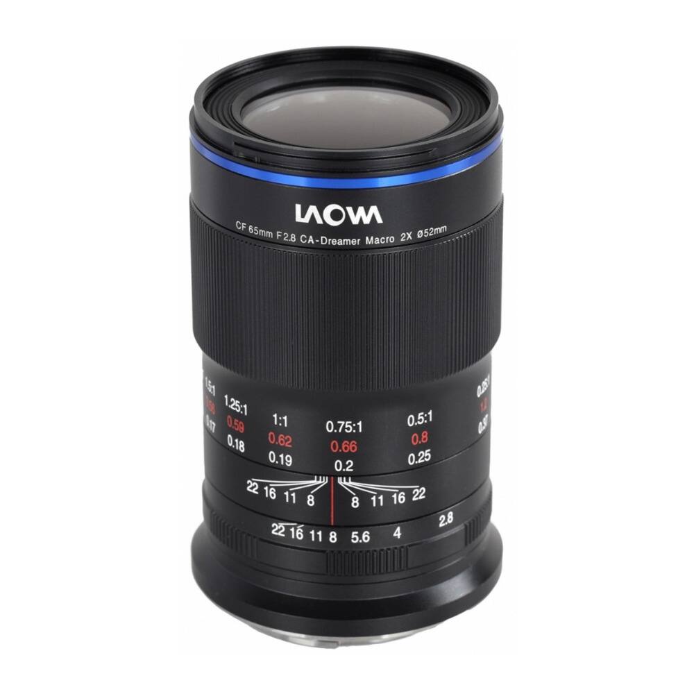 CF LAOW 65mm F2.8 2X 0.52mm CA-Dreamer Macro 5:1  
1:1 0.75:1 0.5:1 0.18 0.62 0.8 0.66 0.19 0.2 0.25  
22 16 11 8 5.6 4 2.8  
AB 1 A
