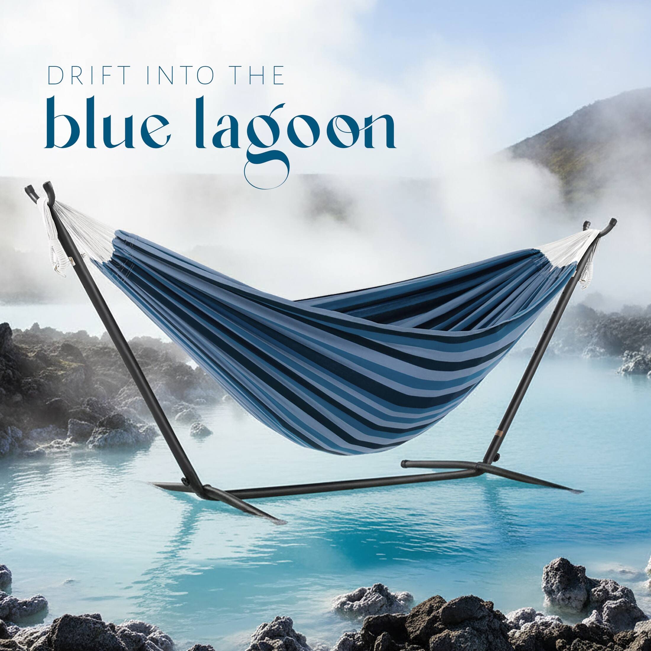 DRIFT INTO THE blue lagoon
