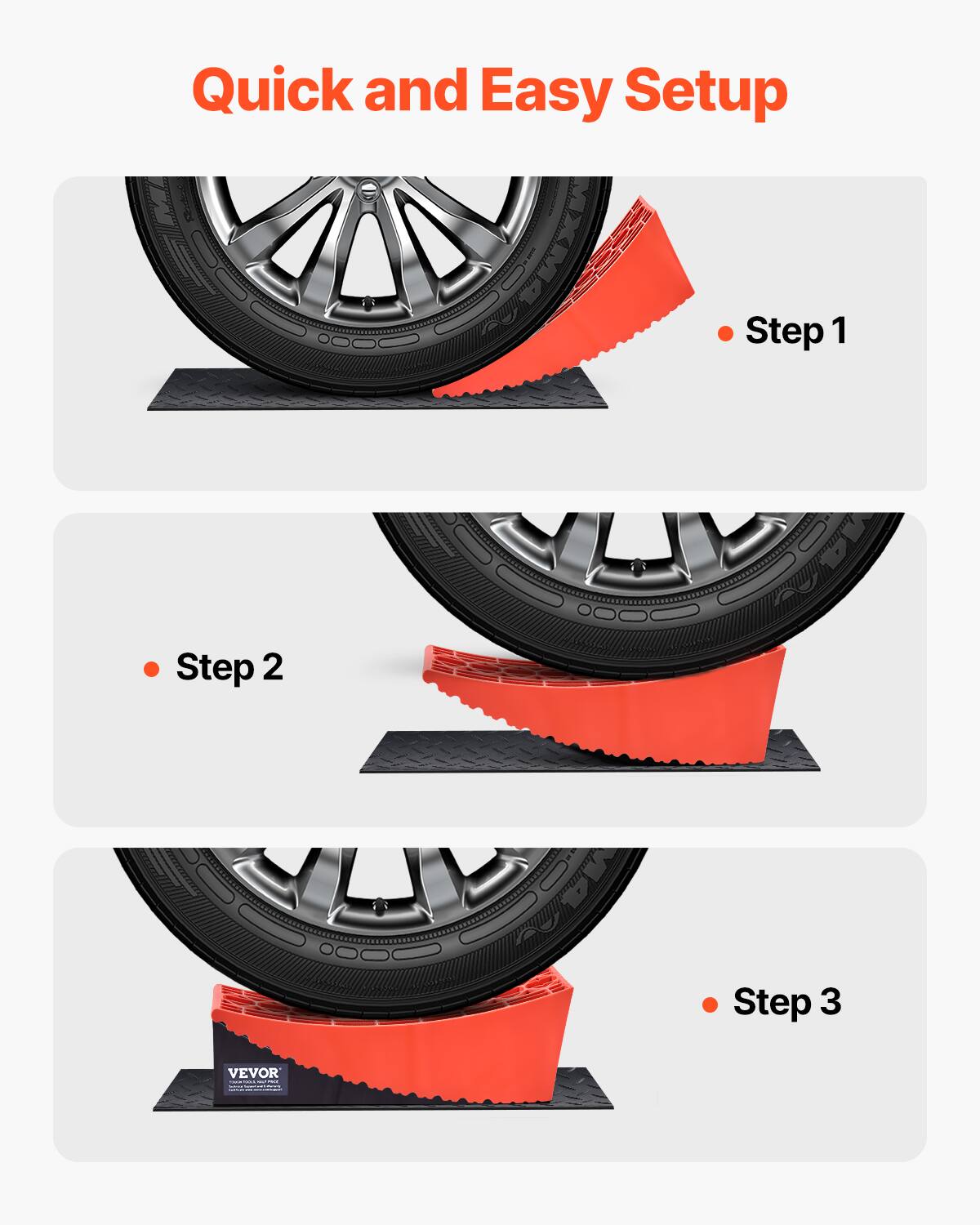 Quick and Easy Setup

Step 1

Step 2

Step 3