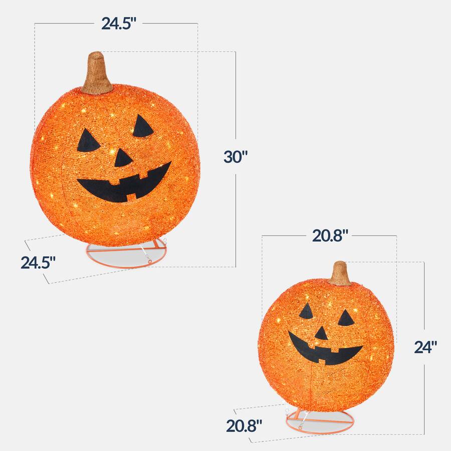 Best Choice Products 2pc Lighted Pop Up Outdoor Halloween Holiday Best Choice Products 2pc Lighted Pop Up Outdoor Halloween Holiday
