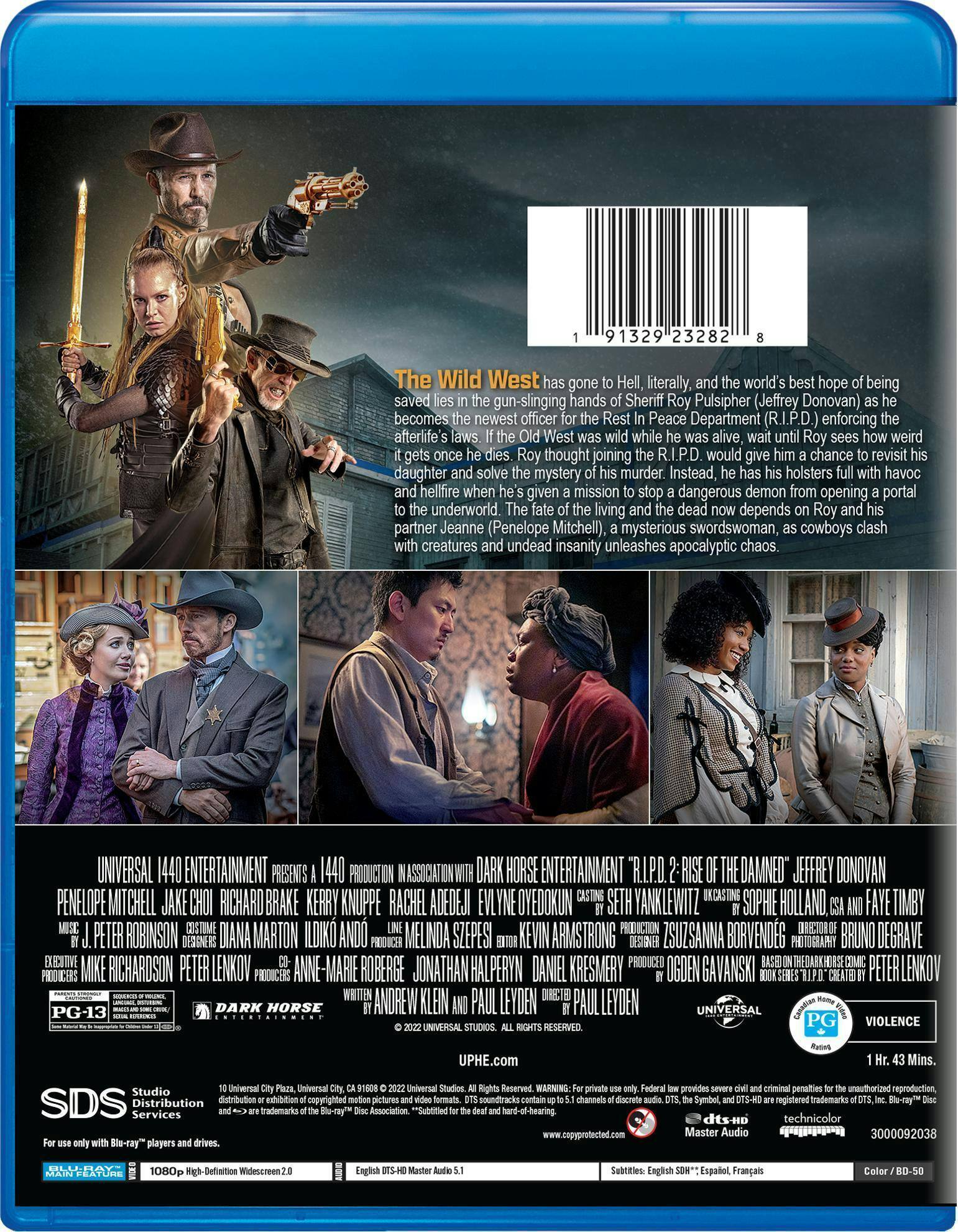 Back. R.I.P.D. 2 - Rise of the Damned [Blu-ray].