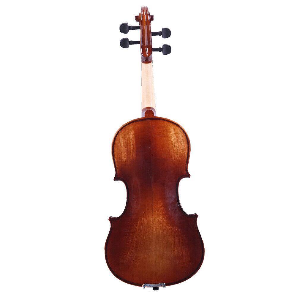 Back. Winado - 4/4 Elegant Classic Spruce Wood Violin Set w/ Accessories.