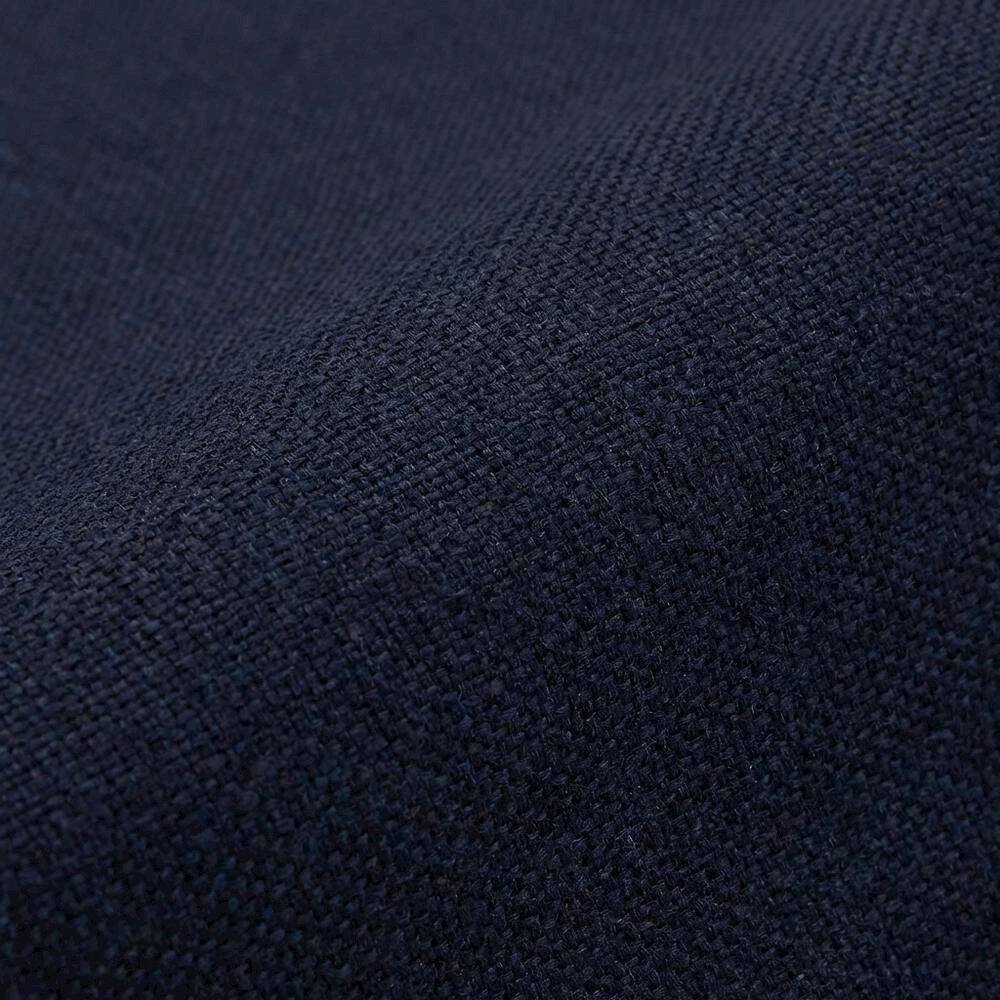 Alt View 1. Outdoor Escape - Outdoor Patio Teak Sofa With Cushions And Modern Design - Blue.