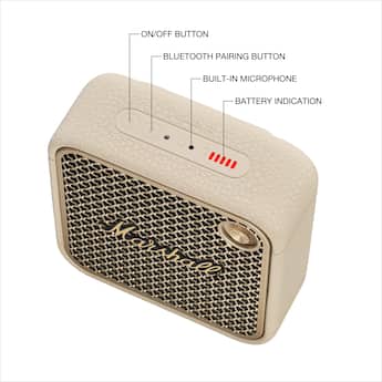 Marshall Willen II Portable Bluetooth Speaker with Rugged Marshall Willen II Portable Bluetooth Speaker with Rugged