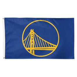 WinCraft - Golden State Warriors 3' x 5' Primary Logo Single-Sided Flag - Multicolor