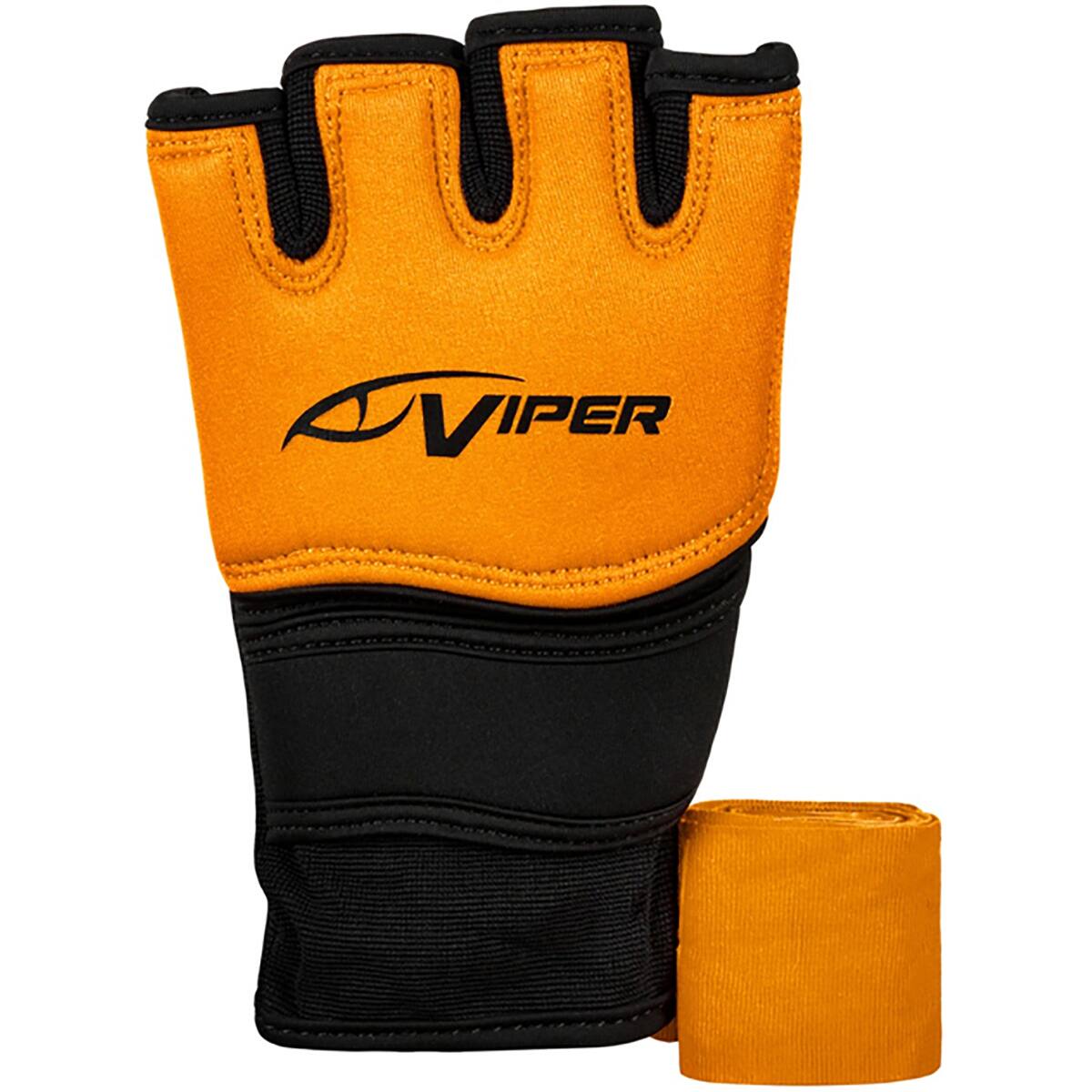 Alt View 1. TITLE Boxing - Title Boxing Viper Coil Quick Wraps - Orange/Black - Orange.
