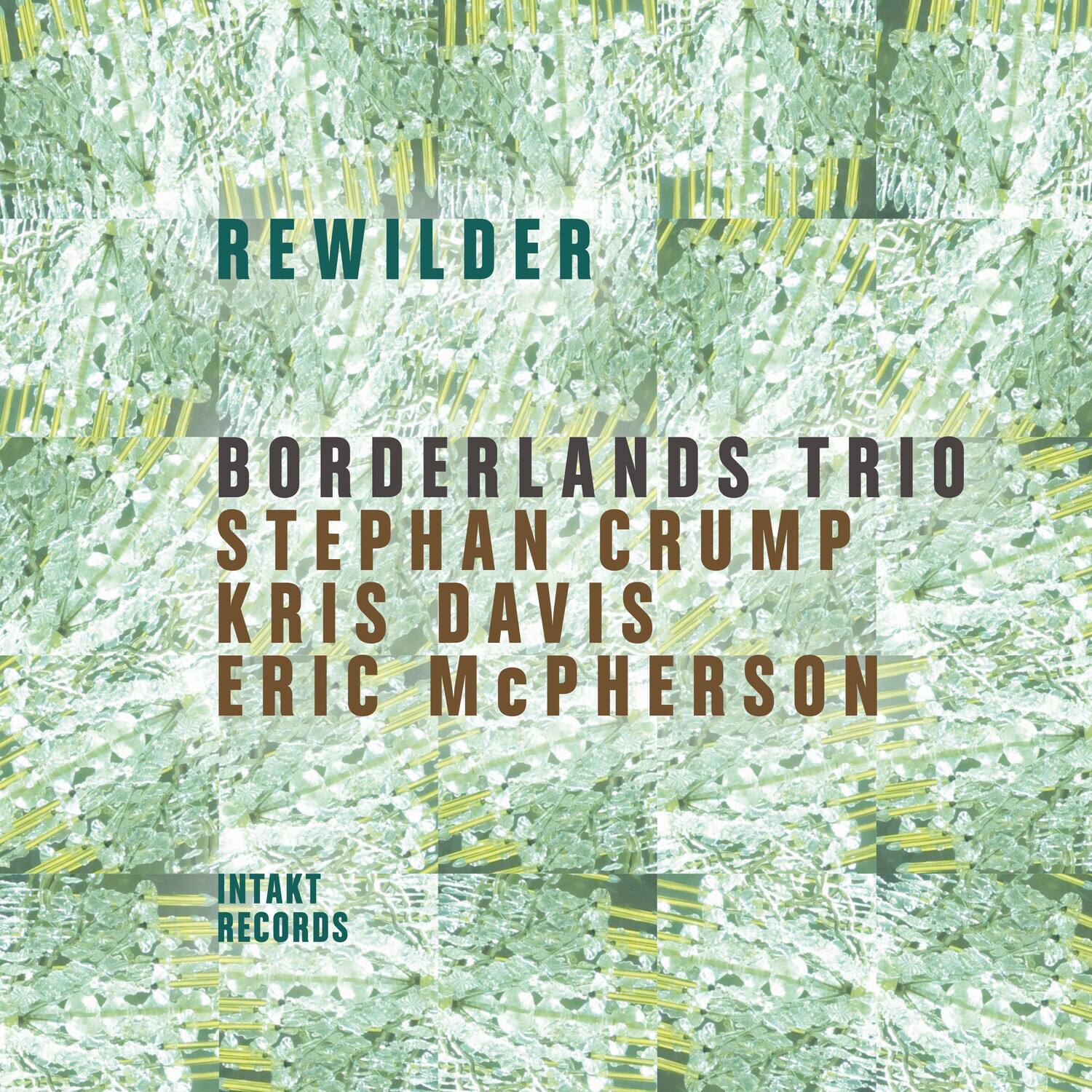 REWILDER  
BORDERLANDS TRIO  
STEPHAN CRUMP  
KRIS DAVIS  
ERIC MCPHERSON  
INTAKT RECORDS