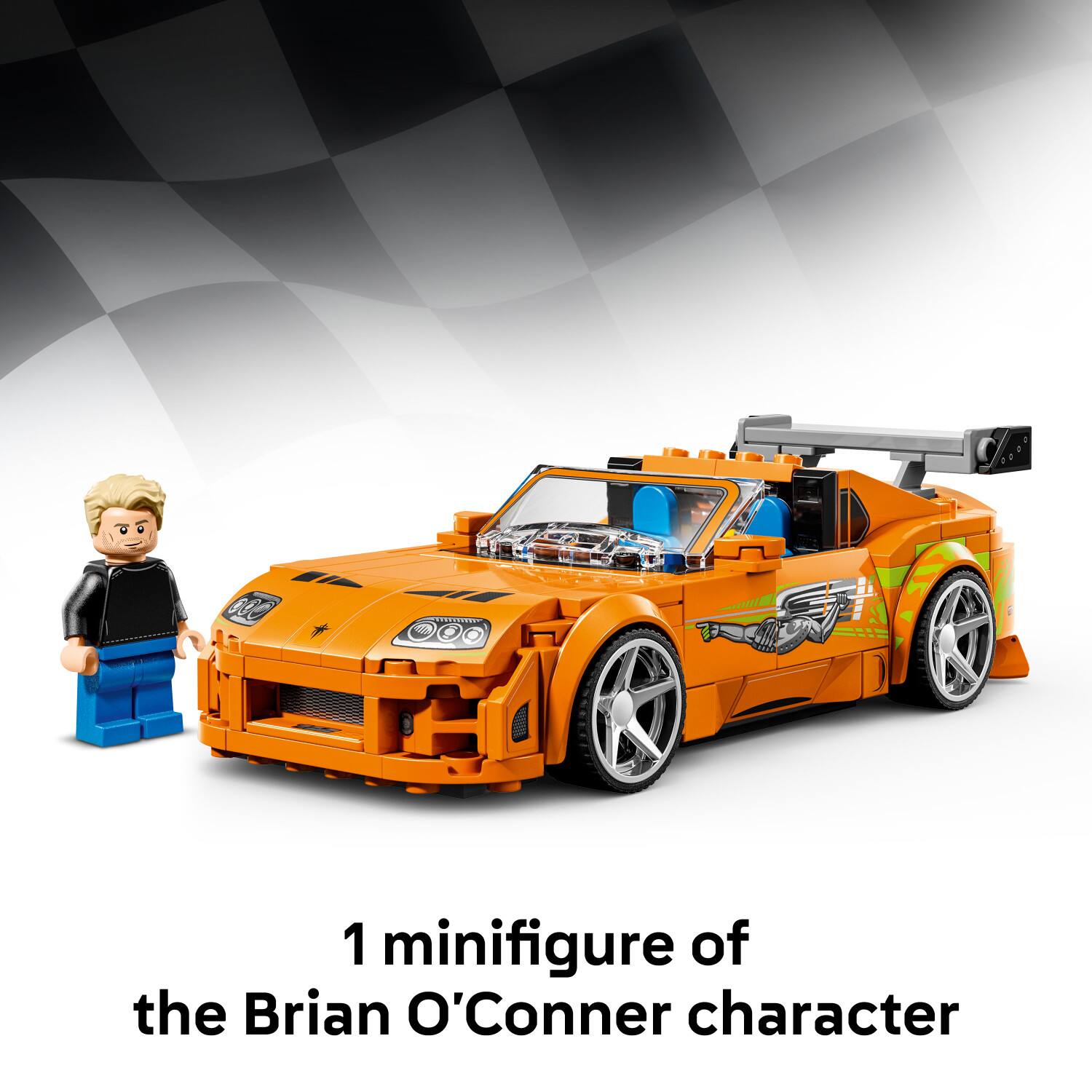 1 minifigure of the Brian O'Conner character