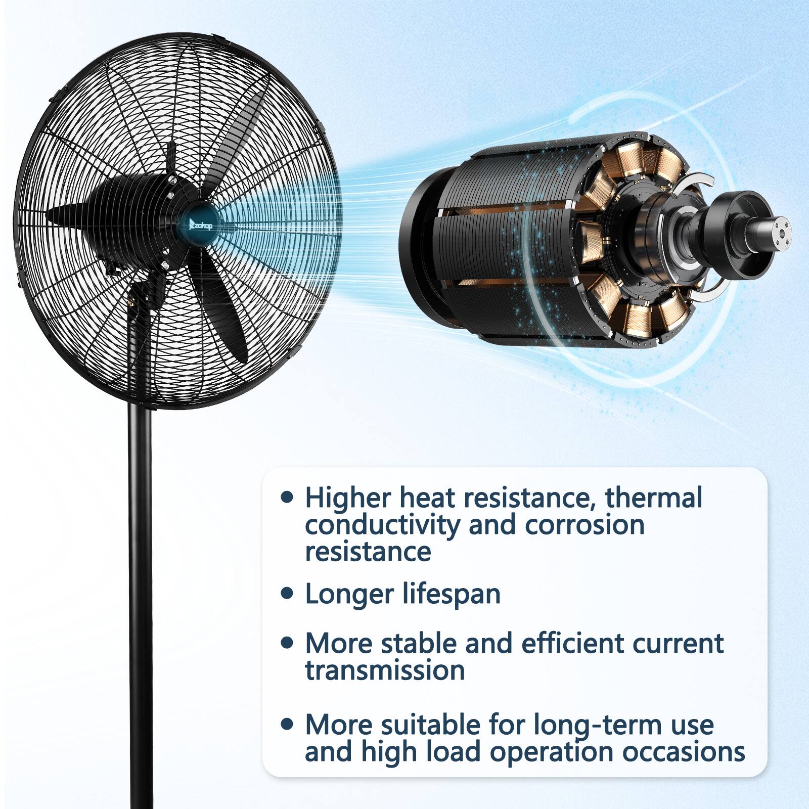 - Higher heat resistance, thermal conductivity, and corrosion resistance
- Longer lifespan
- More stable and efficient current transmission
- More suitable for long-term use and high load operation occasions