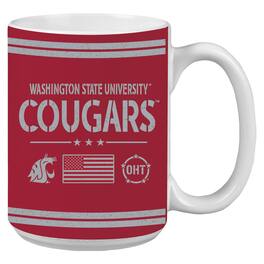 Indigo Falls - Washington State Cougars 15oz. OHT Military Appreciation Mug - Multicolor