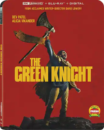 Front. The Green Knight - 4K Blu-Ray.