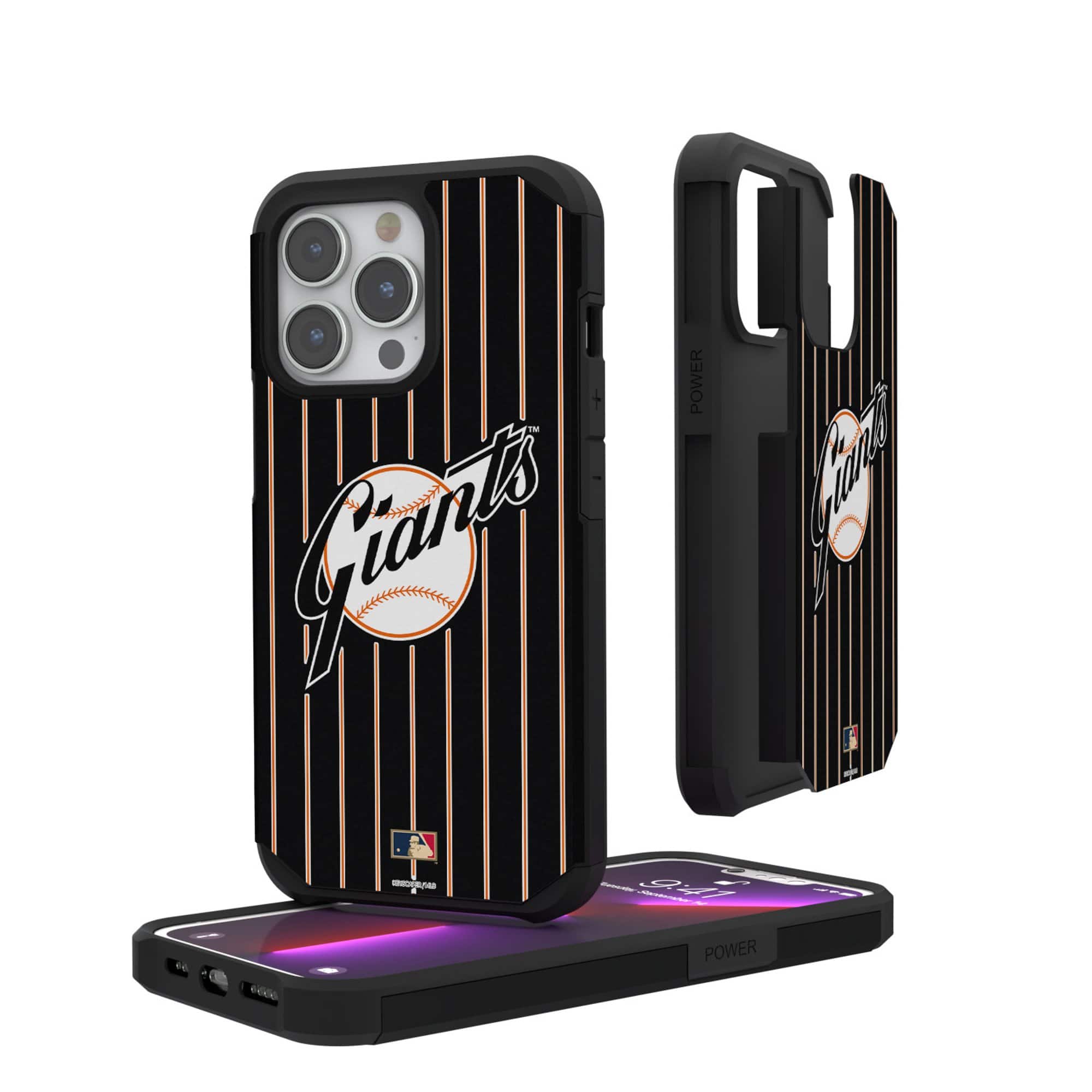 Keyscaper - MLB - San Francisco Giants Primary Logo iPhone Pinstripe Cooperstown Design Rugged Case - 12 mini/13 mini - Multicolor price history on PriceWatchPro