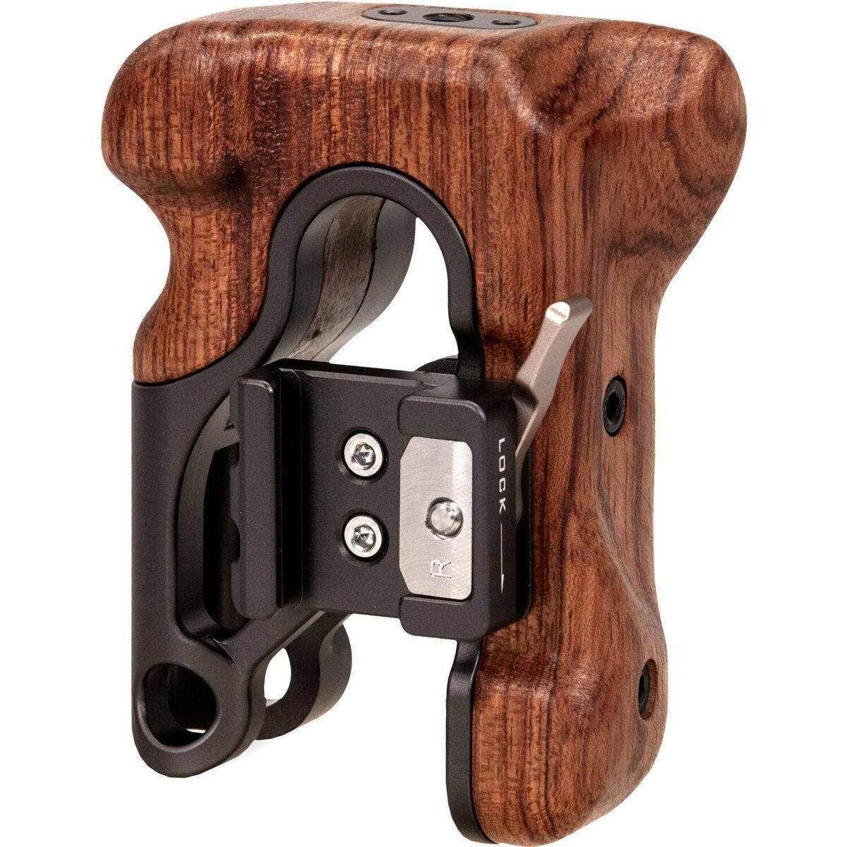 Alt View 3. Tilta - Tilta Right Side Wooden Handle Type IV - Tilta Gray.