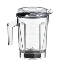Vitamix - 64-ounce Blending Container with SELF-DETECT - Clear - Front_Zoom