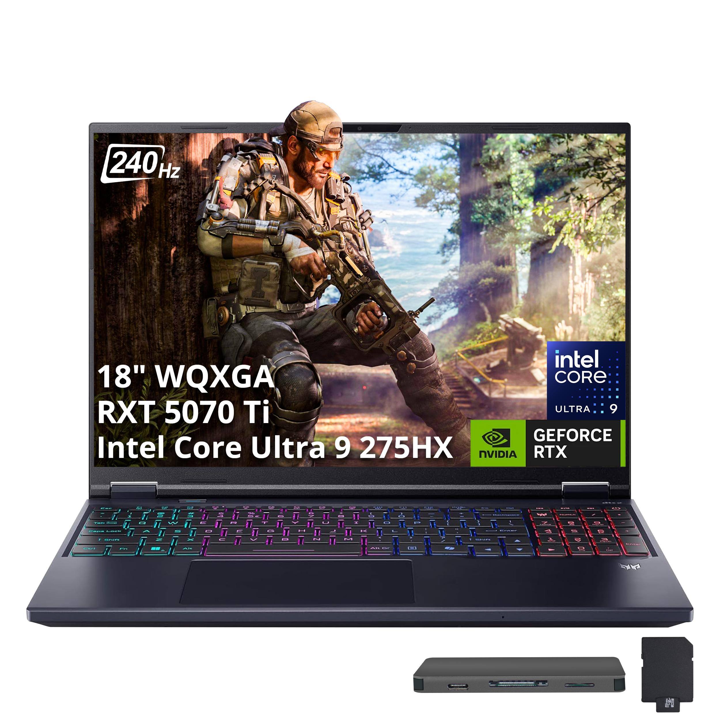 240 Hz  
18" WQXGA  
RXT 5070 Ti  
Intel Core Ultra 9 275HX  
NVIDIA RTX