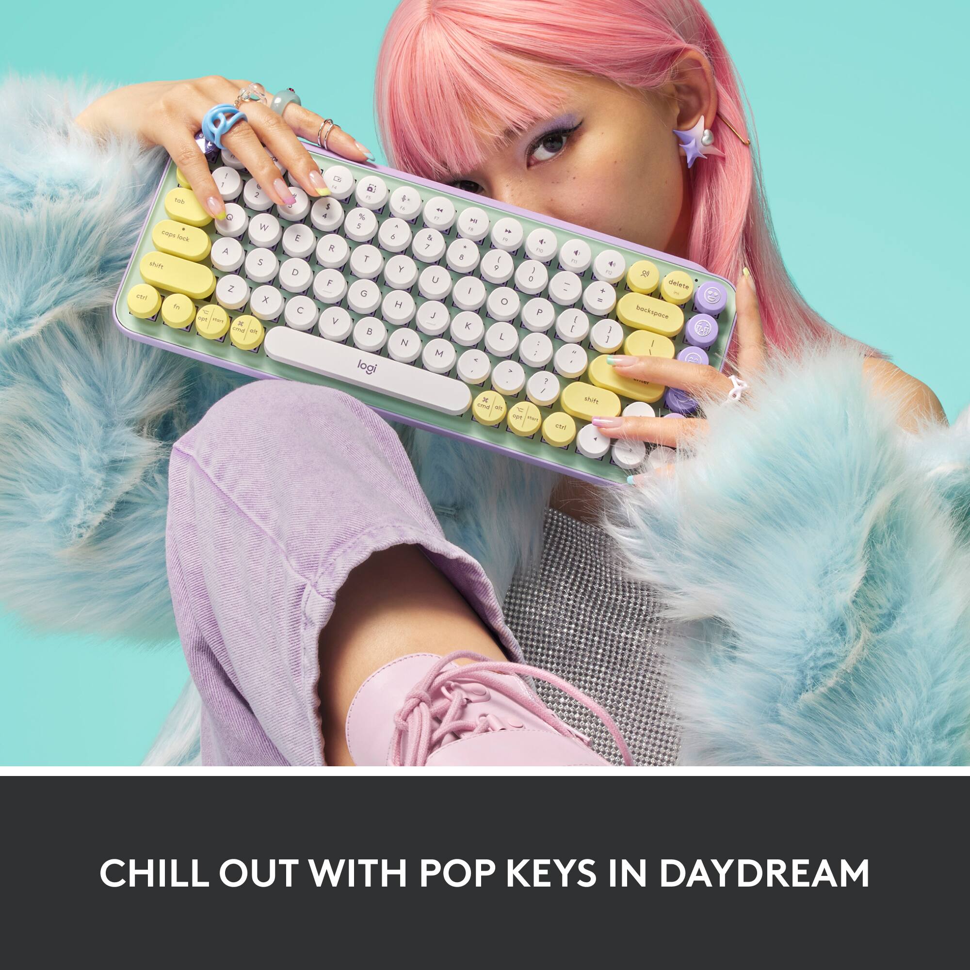 Chill out with pop keys in daydream.