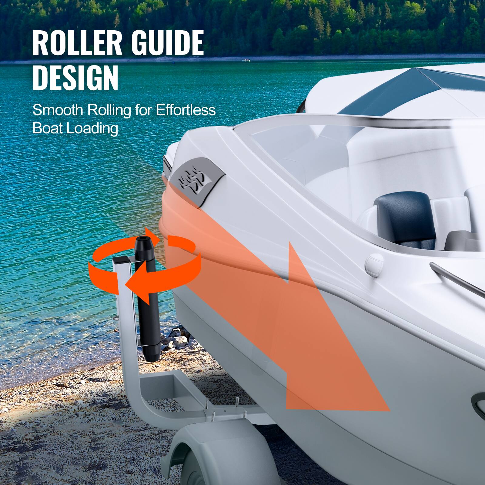ROLLER GUIDE DESIGN  
Smooth Rolling for Effortless Boat Loading