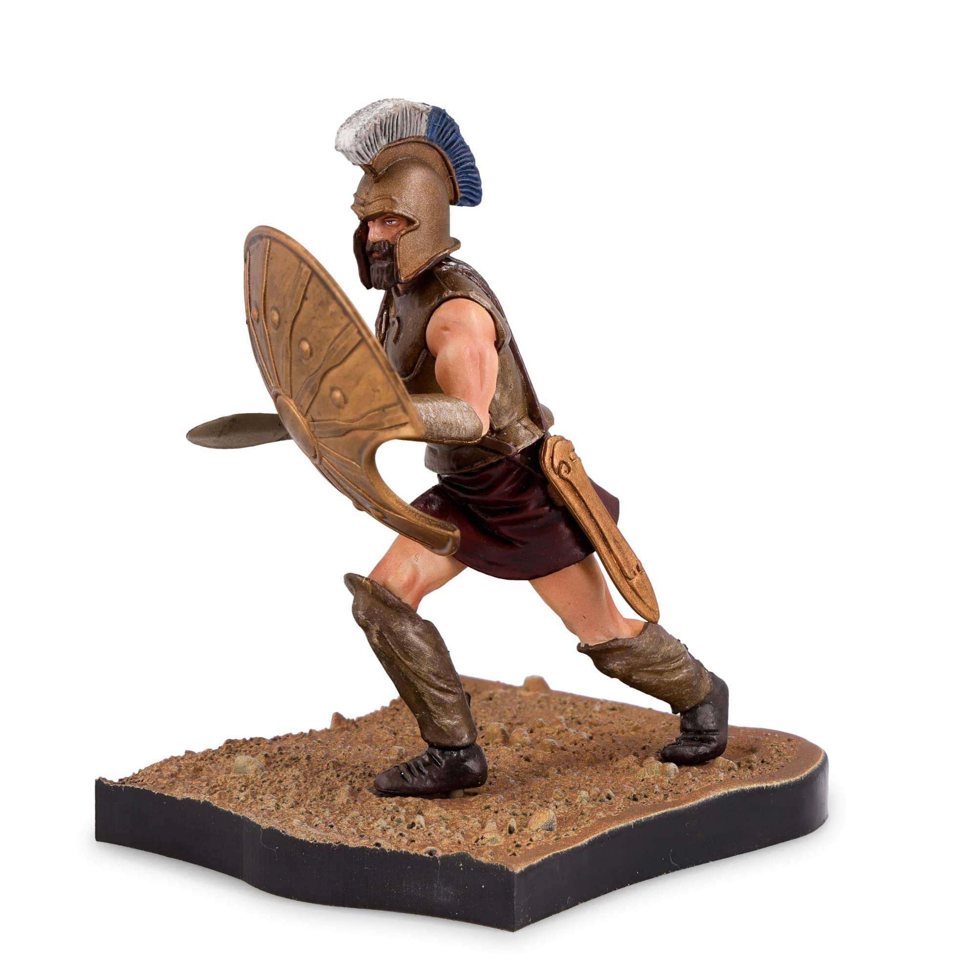 Alt View 10. Dragon Models - The Trojan War 1:24 Scale Historical Figures: Ajax - Green.