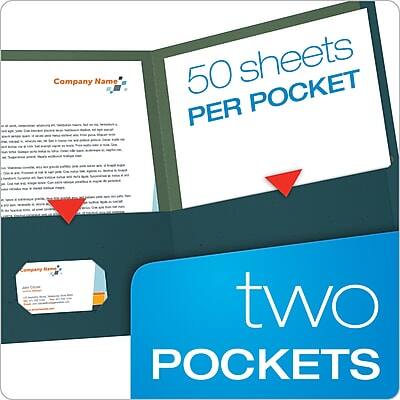 Company Name

50 sheets PER POCKET

two POCKETS