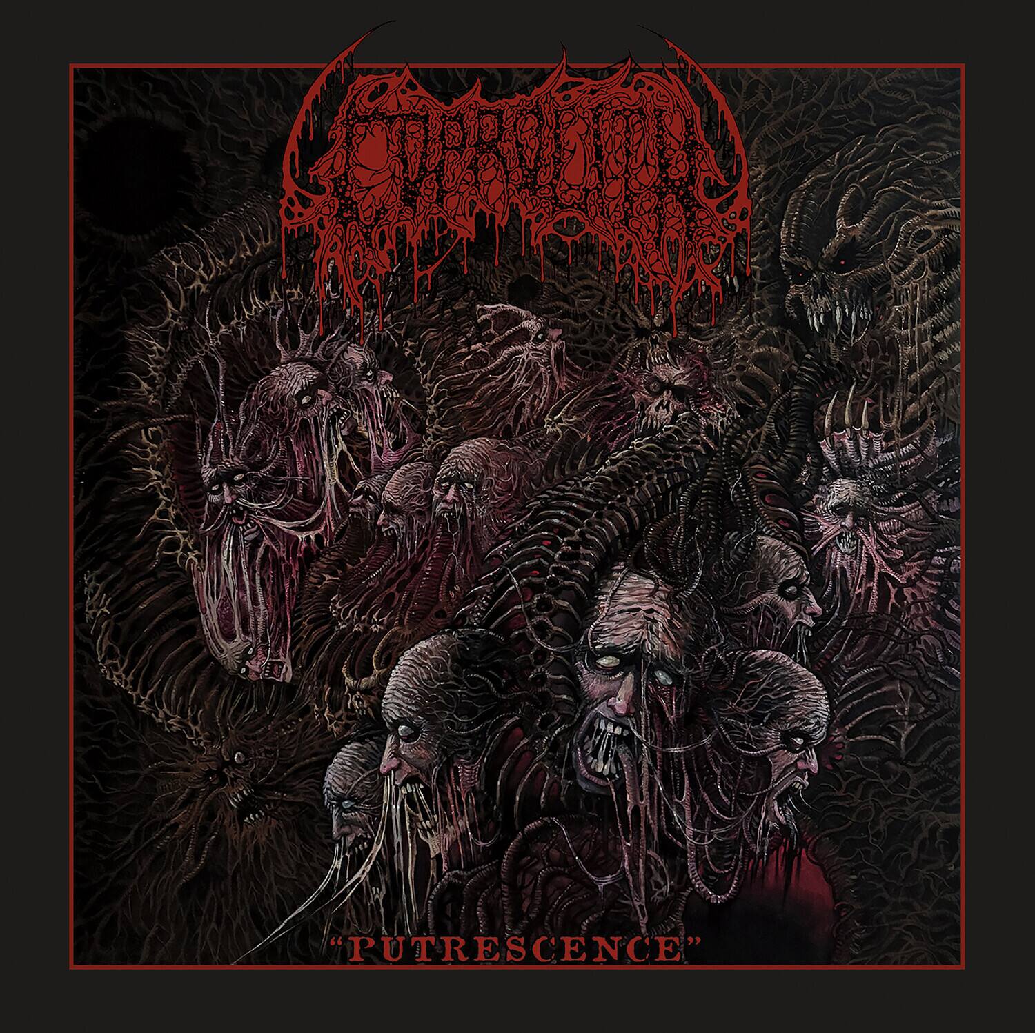 Front. Coprolith - Putrescence   - COMPACT DISCS.