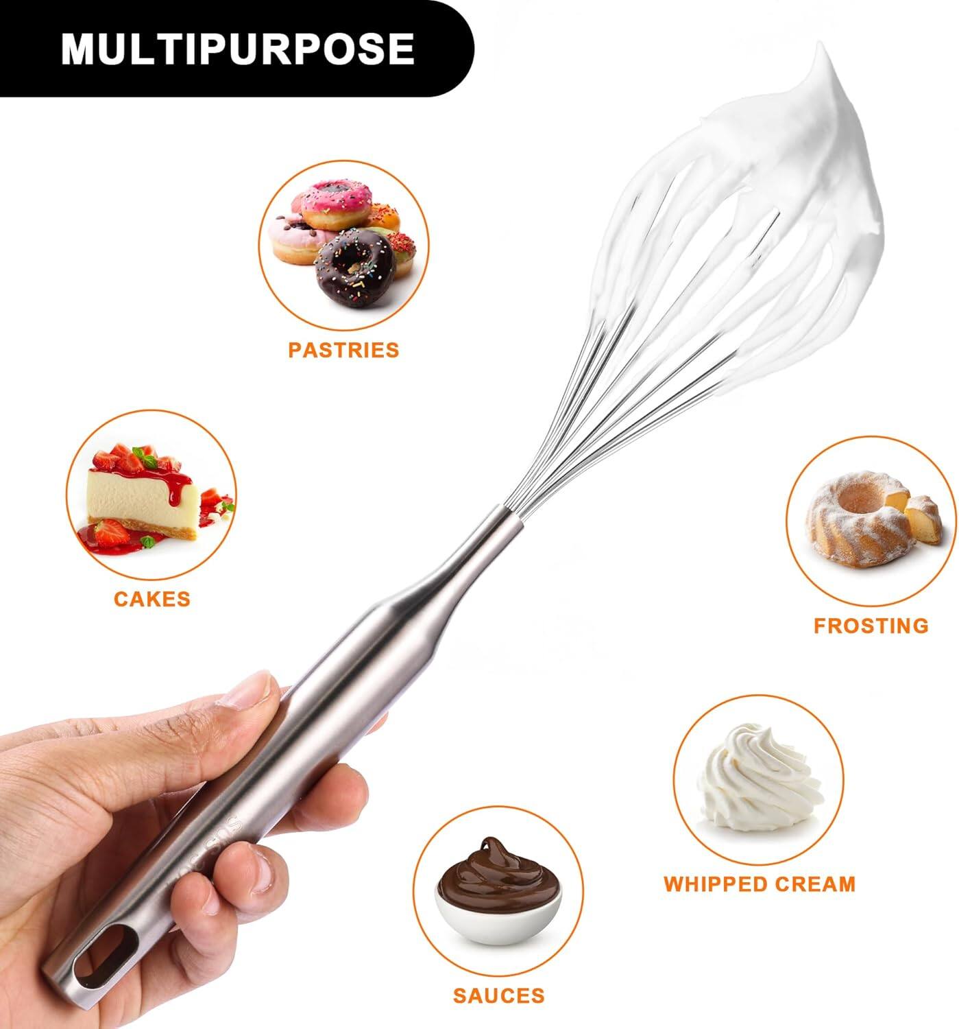 MULTIPURPOSE

- PASTRIES
- CAKES
- FROSTING
- SAUCES
- WHIPPED CREAM