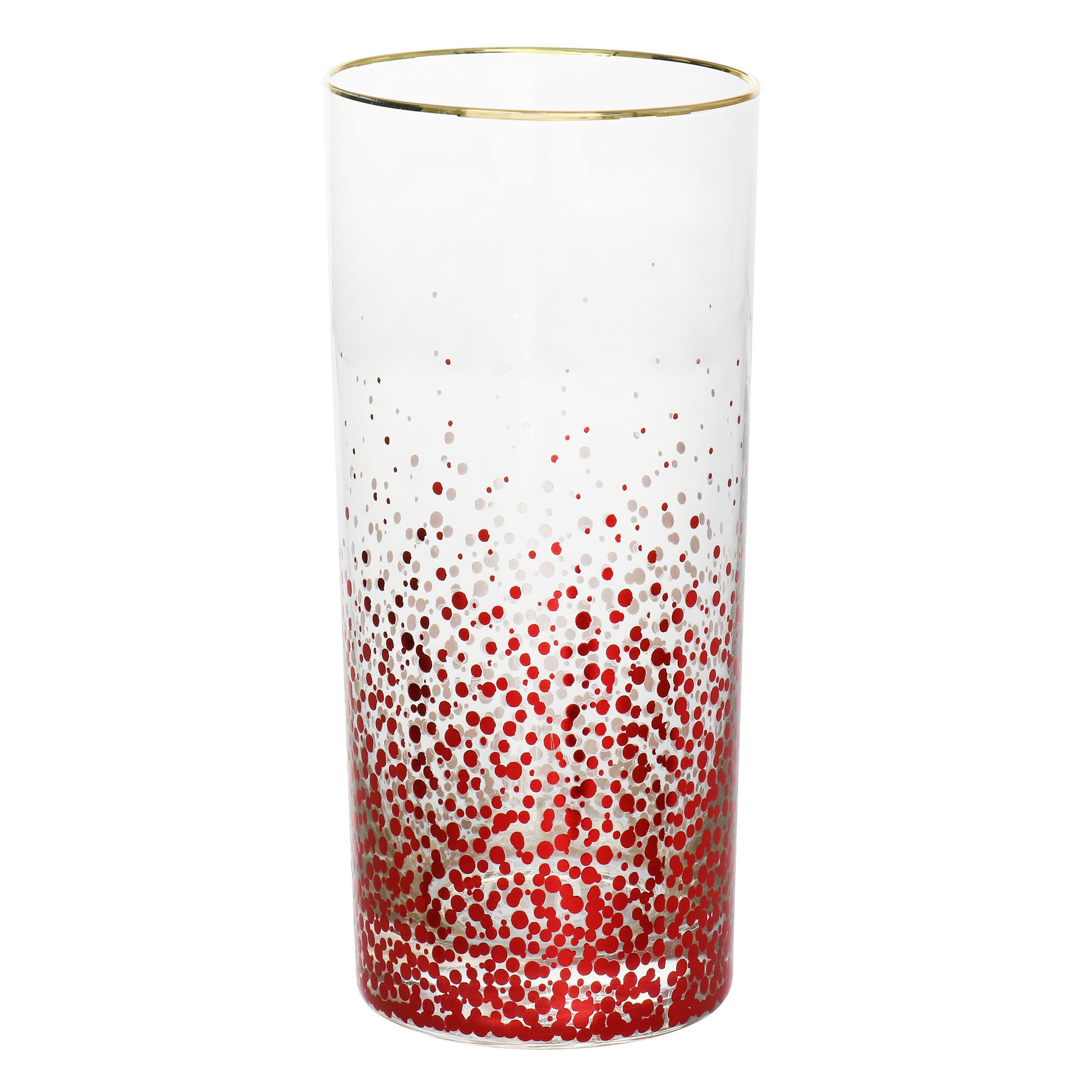 Alt View 3. Gibson - Laurie Gates California Designs Audrey Hill 6 Piece 16oz Glass Tumbler Set in Assorted Colors - Assorted.
