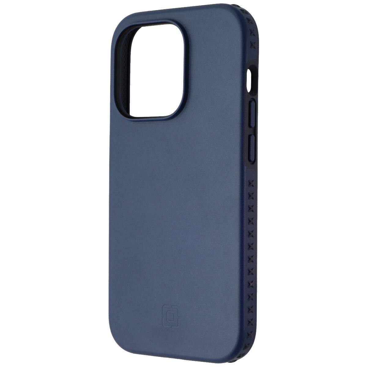 Front. Incipio - Incipio Grip Case for MagSafe for iPhone 14 Pro - Midnight Navy/Inkwell Blue - Blue.