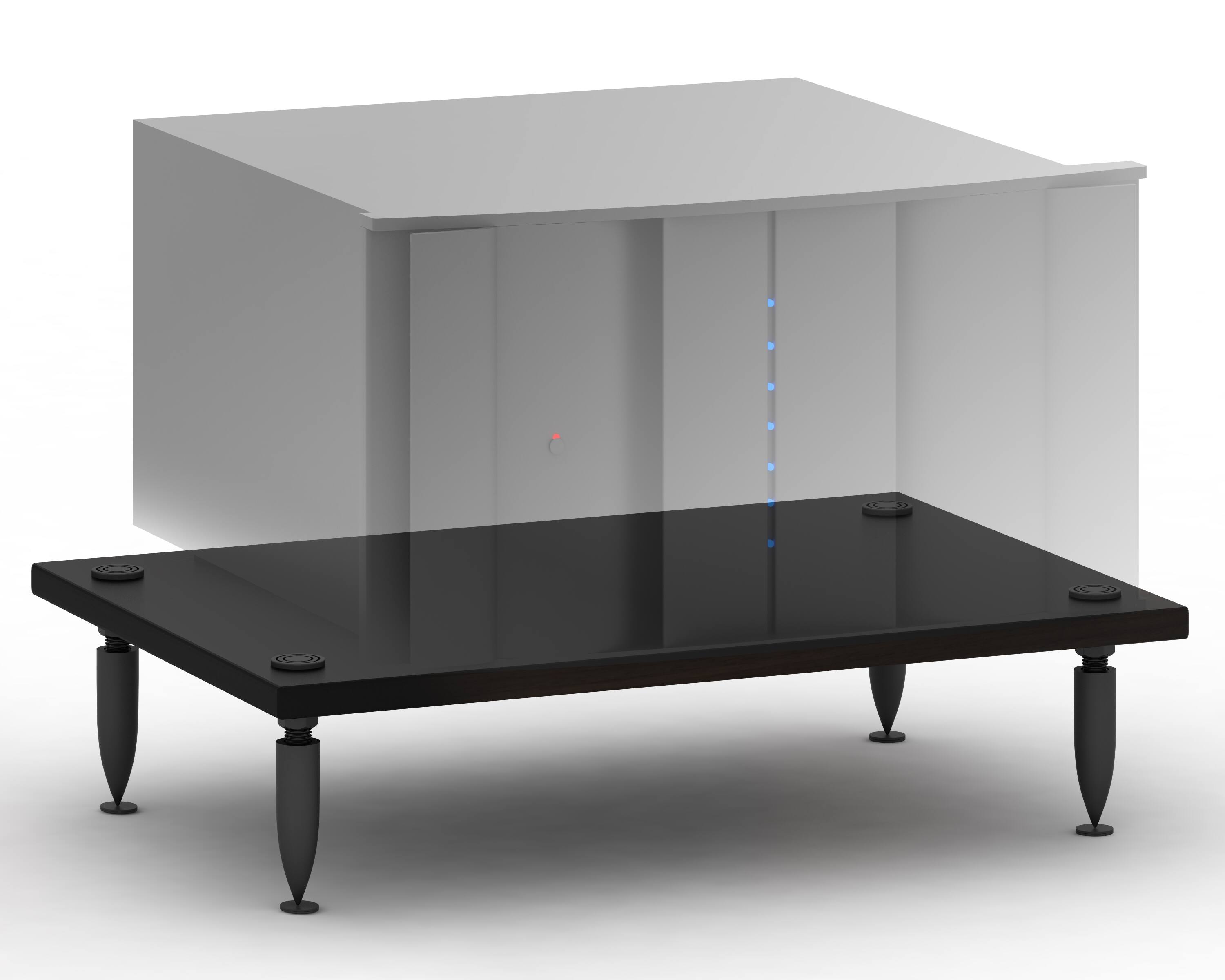 Salamander Designs - Archetype Amplifier Stand - MDF Core, Micro Textured Black