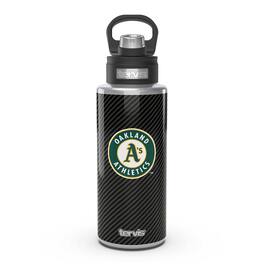 Tervis - Oakland Athletics 32oz. Carbon Fiber Wide Mouth Bottle - Multicolor